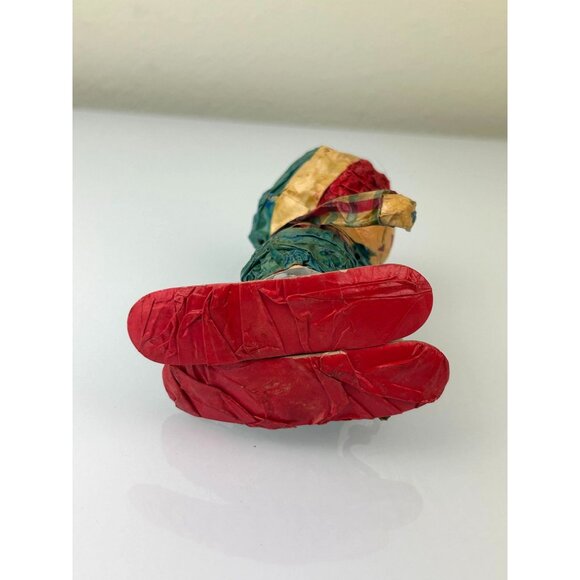 Rare Paper Mache Raggedy Andy Skiing Ornament Vintage Handmade Christmas READ - Picture 16 of 16